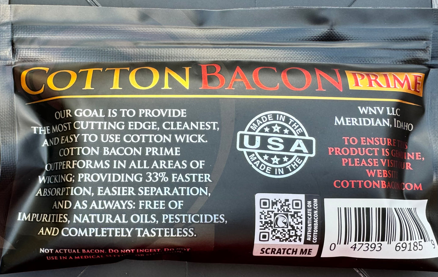 Cotton Bacon Prime