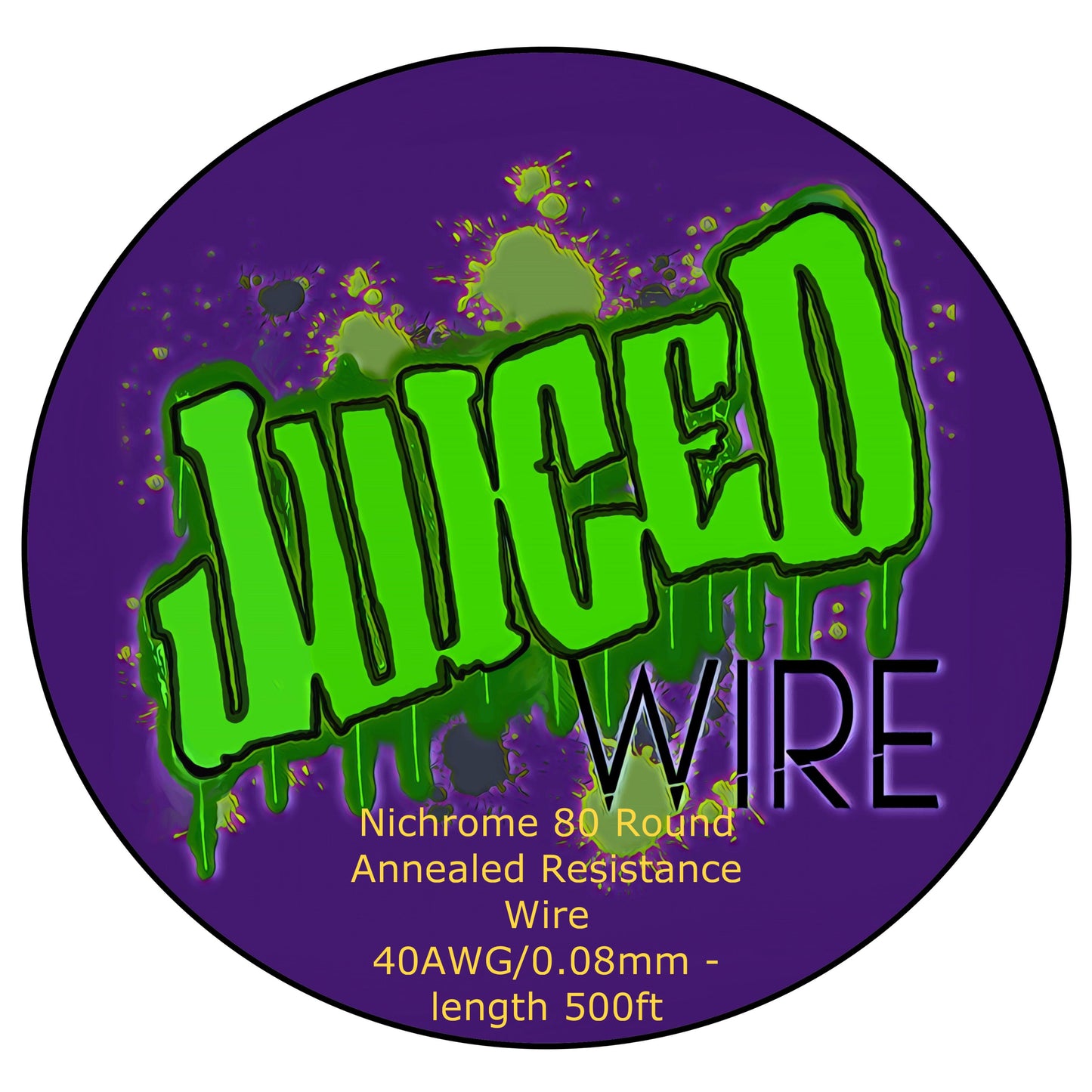 Nichrome80 40AWG/0.08mm Annealed Round Wire 500ft/1000ft
