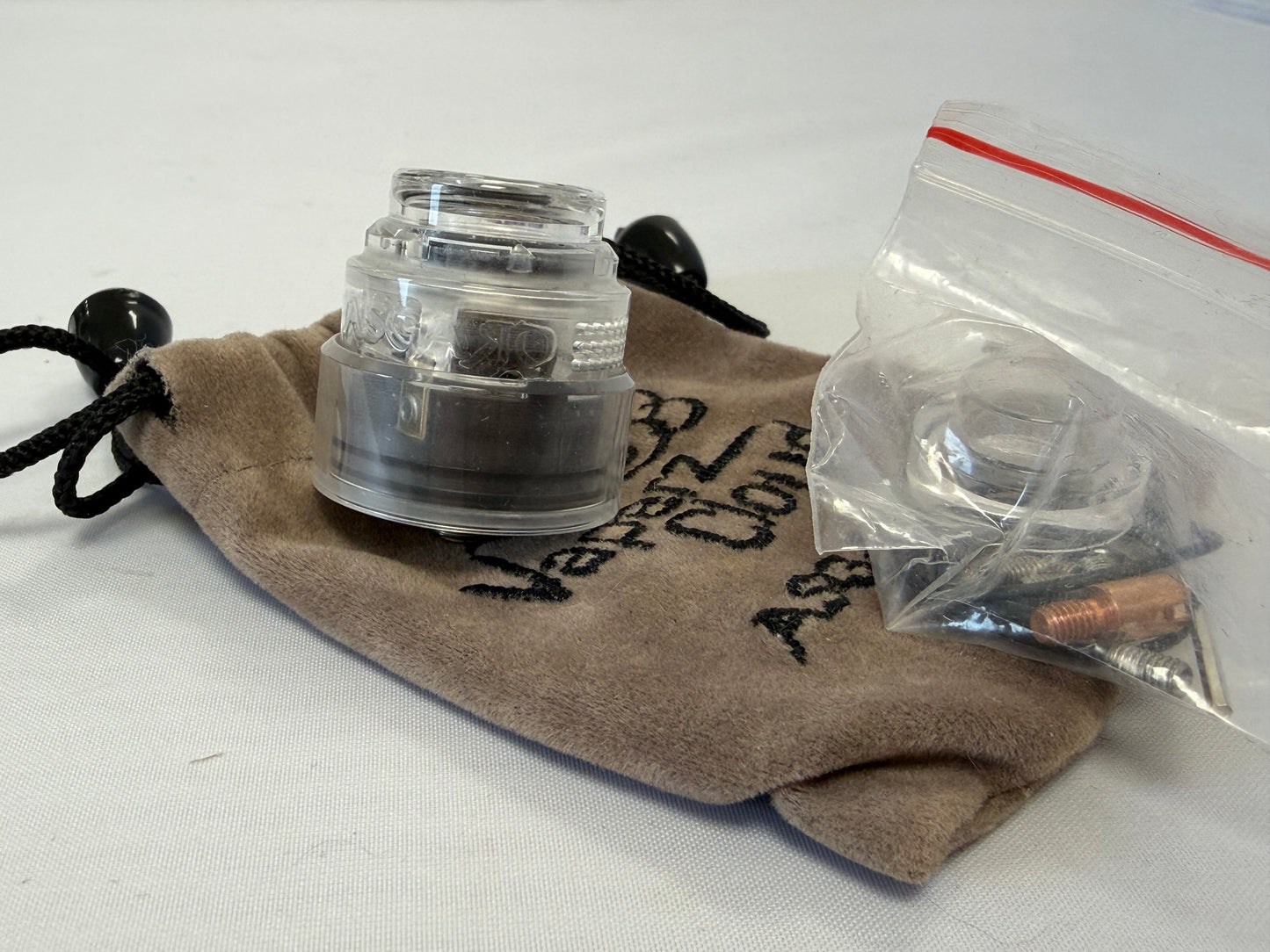 Hardware - Vaperzcloud Asgard 25mm ClearCap/Black deck