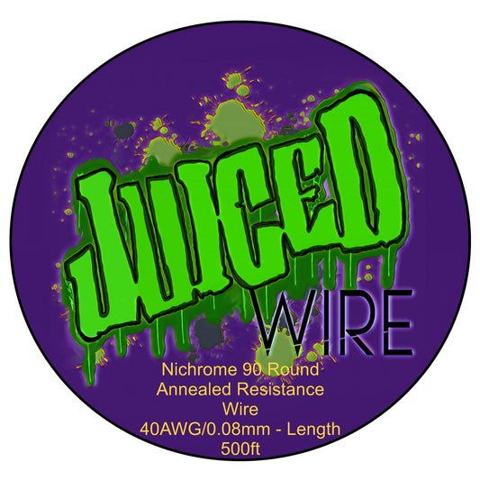 Nichrome90 40AWG/0.08mm Round Annealed Resistance Wire 500ft