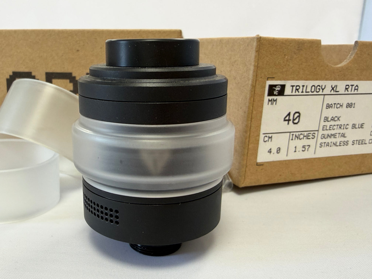 Hardware - Vaperzcloud Trilogy 40mm Matte Black