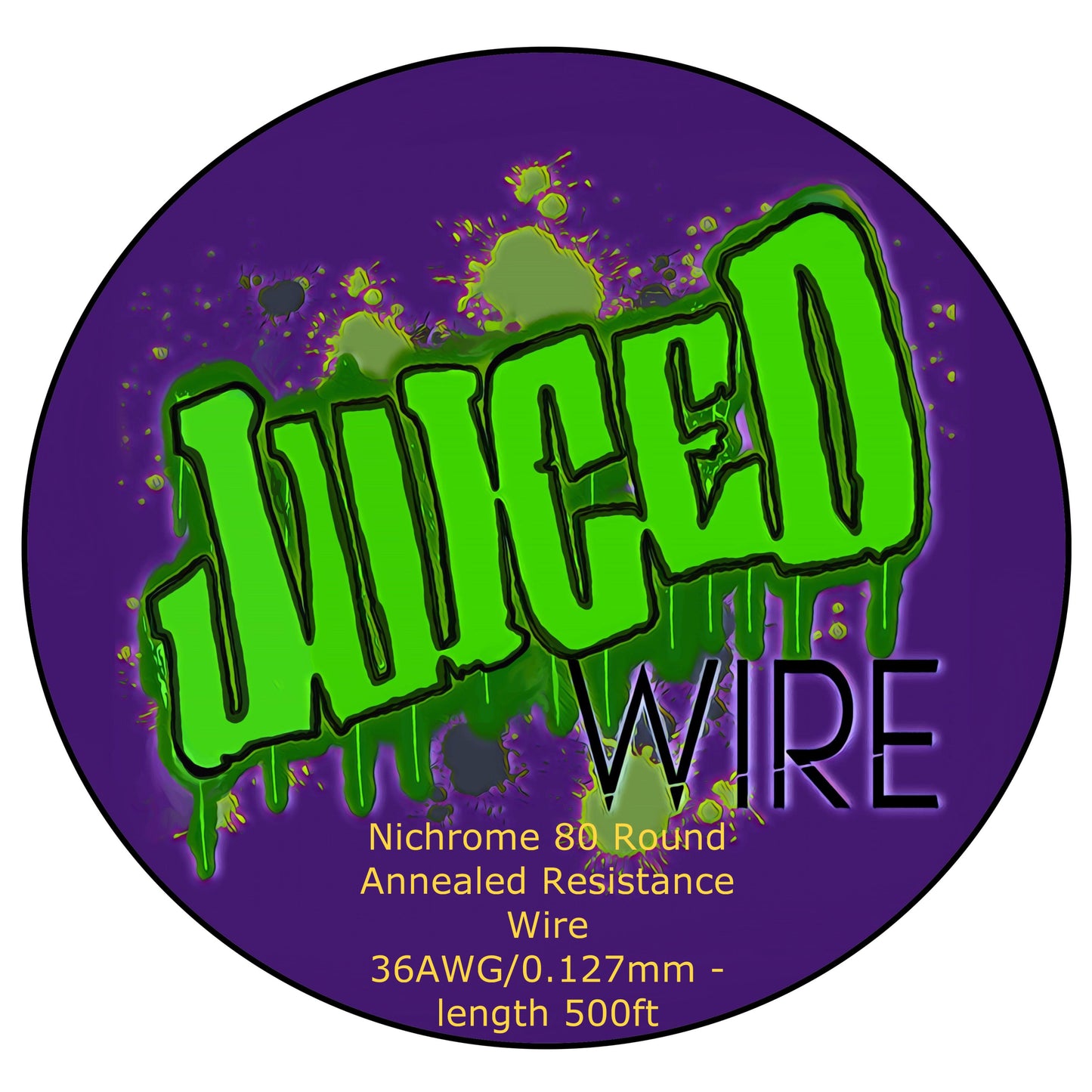 Nichrome80 36AWG/0.127mm Annealed Round Wire 500ft